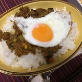 野菜たっぷり、ドライカレー〜